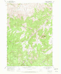 Lawson Mtn 1968 topographic map thumbnail