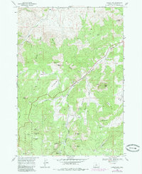 Lawson Mtn 1968 topographic map thumbnail