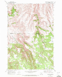 Lefevre Prairie 1969 topographic map thumbnail