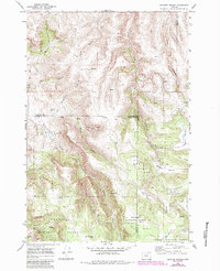 Lefevre Prairie 1969 topographic map thumbnail