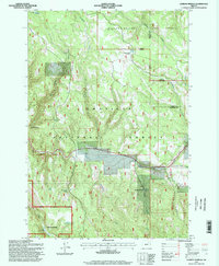 Lehman Springs 1995 topographic map thumbnail