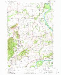 Lewisburg 1970 topographic map thumbnail