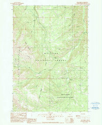 Lick Creek 1990 topographic map thumbnail