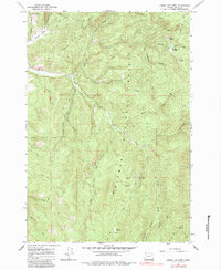 Limber Jim Creek 1965 topographic map thumbnail