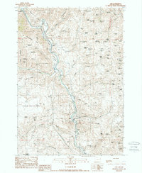 Lime 1988 topographic map thumbnail