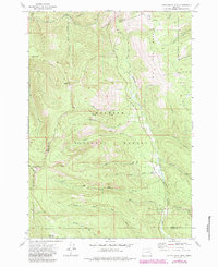 Little Baldy Mtn. 1972 topographic map thumbnail