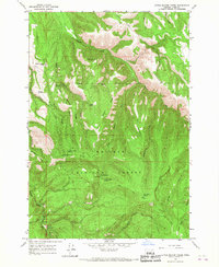 Little Beaver Creek 1965 topographic map thumbnail