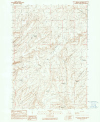 Little Black Canyon 1990 topographic map thumbnail