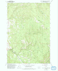 Little Catherine Creek 1993 topographic map thumbnail