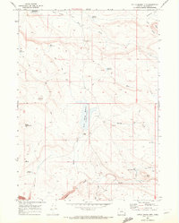 Little Grassy Mountain 1969 topographic map thumbnail