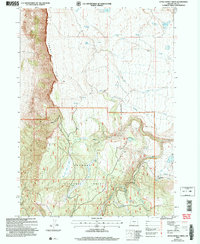 Little Honey Creek 2004 topographic map thumbnail