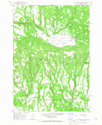 Little Summit Prairie 1966 topographic map thumbnail