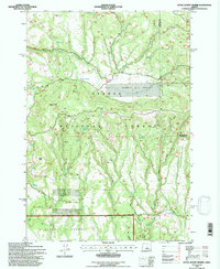 Little Summit Prairie 1992 topographic map preview
