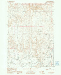 Little Valley 1990 topographic map thumbnail