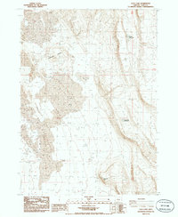 Loco Lake 1986 topographic map thumbnail