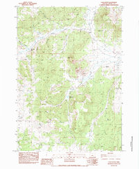 Logan Butte 1983 topographic map preview