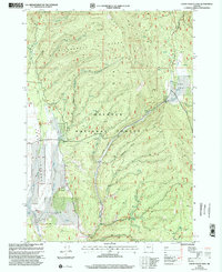 Logan Valley East 1999 topographic map thumbnail
