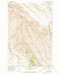 Lone Rock Creek 1970 topographic map thumbnail