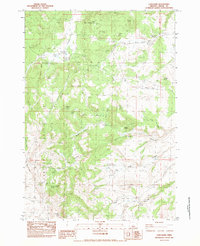 Long Barn 1983 topographic map thumbnail