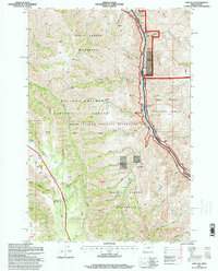 Lord Flat 1995 topographic map thumbnail