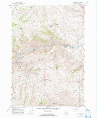 Lost Basin 1967 topographic map thumbnail