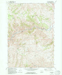 Lost Basin 1994 topographic map preview