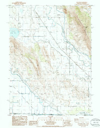 Lost River 1986 topographic map thumbnail