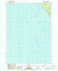 Mack Point 1985 topographic map thumbnail