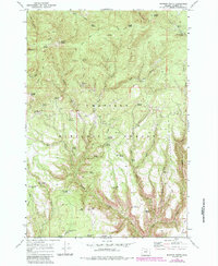 Madison Butte 1969 topographic map thumbnail