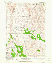 Madras East 1963 topographic map thumbnail