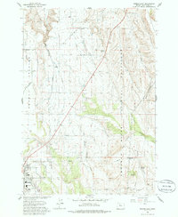 Madras East 1985 topographic map thumbnail