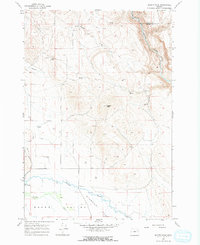 Magpie Peak 1967 topographic map thumbnail