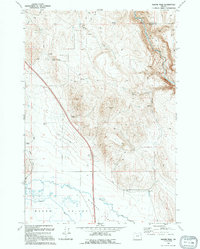Magpie Peak 1994 topographic map thumbnail