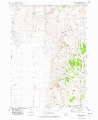 Mahon Creek 1973 topographic map thumbnail