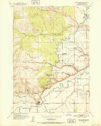Malheur Butte 1951 topographic map thumbnail