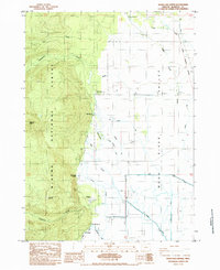 Mares Egg Spring 1985 topographic map thumbnail