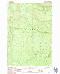Marion Forks 1988 topographic map thumbnail