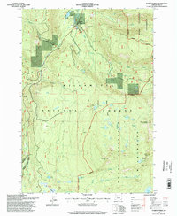 Marion Forks 1994 topographic map preview