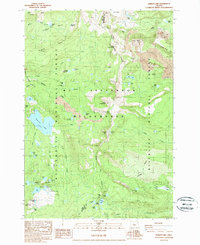Marion Lake 1988 topographic map thumbnail