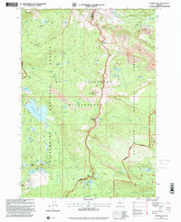Marion Lake 1997 topographic map thumbnail
