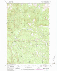 Matlock Prairie 1969 topographic map thumbnail