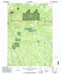 Matlock Prairie 1995 topographic map thumbnail