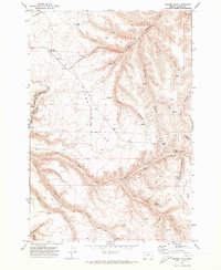 Matney Flat 1970 topographic map thumbnail