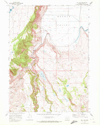 May Lake 1968 topographic map thumbnail