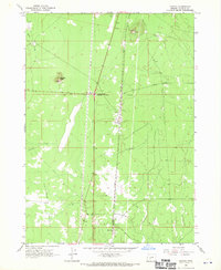 Mazama 1967 topographic map thumbnail