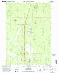 Mazama 1999 topographic map thumbnail