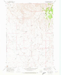 Mc Cain Creek 1969 topographic map thumbnail