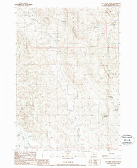 Mc Carthy Ridge 1988 topographic map thumbnail