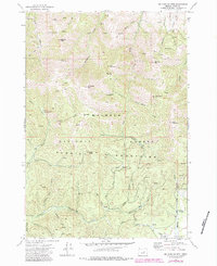 Mc Clellan Mtn 1972 topographic map thumbnail