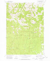 Mc Clellan Mtn 1972 topographic map preview